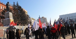 Митингующие в Хабаровске поддержали резолюцию за отставку Шпорта  Анна Комплеева
